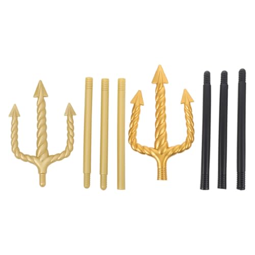 FRCOLOR 2 Stück Trigeminus Performance Requisiten Dreizack für Kinderkostüm Cosplay-Dreizack Karneval Requisiten Cosplay Zubehör Cosplay Dreizack Dreizack Prop Erwachsener FRCOLOR 2 Stück Trigeminus Performance Requisiten Dreizack für Kinderkostüm Cosplay-Dreizack Karneval Requisiten Cosplay Zubehör Cosplay Dreizack Dreizack Prop Erwachsener von FRCOLOR