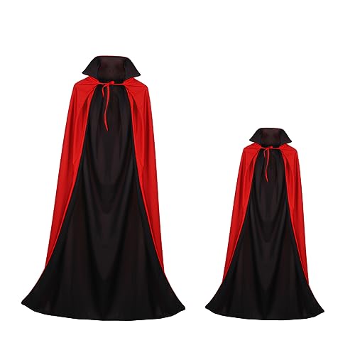 FRCOLOR 2 Stück Vampir-Umhang Halloween -Kostüm Kap Mantel Vampirumhang Vampire Umhang halloween umhang halloween costume Umhang für Bühnenauftritte Vampire Kostüm Requisit Stoff FRCOLOR 2 Stück Vampir-Umhang Halloween -Kostüm Kap Mantel Vampirumhang Vampire Umhang halloween umhang halloween costume Umhang für Bühnenauftritte Vampire Kostüm Requisit Stoff von FRCOLOR