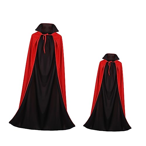 FRCOLOR 2 Stück Vampir-Umhang Kap Vampirumhang für Mantel Vampire Umhang Halloween -Kostüm Halloween umhang Halloween Costume Party-Cosplay-Umhang Cosplay Umhang für Stoff FRCOLOR 2 Stück Vampir-Umhang Kap Vampirumhang für Mantel Vampire Umhang Halloween -Kostüm Halloween umhang Halloween Costume Party-Cosplay-Umhang Cosplay Umhang für Stoff von FRCOLOR