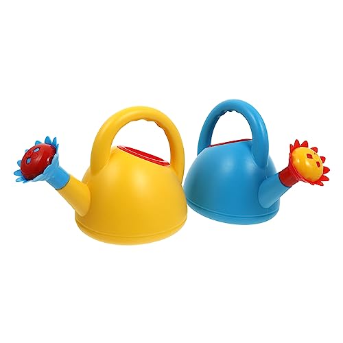 FRCOLOR 2 Stück Wassergießkanne Schneckenform Badespielzeug Strandspielzeug für Jungen Mädchen Leichter Kunststoff für Sommer Strand Badewanne Zufällige Farbe Zufällige Farbe von FRCOLOR
