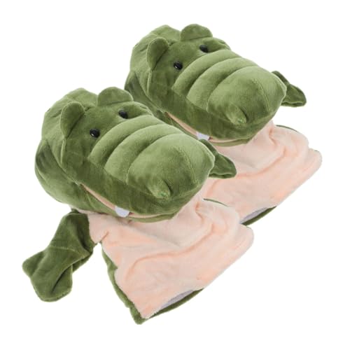 FRCOLOR 2 Stück Weiche Tierhandpuppen Kuschelige Plüsch Handpuppen für Frühpädagogik Kreatives Rollenspiel und Sprachförderung mit Realistischen Dinosaurier und Krokodilmotiven FRCOLOR 2 Stück Weiche Tierhandpuppen Kuschelige Plüsch Handpuppen für Frühpädagogik Kreatives Rollenspiel und Sprachförderung mit Realistischen Dinosaurier und Krokodilmotiven von FRCOLOR