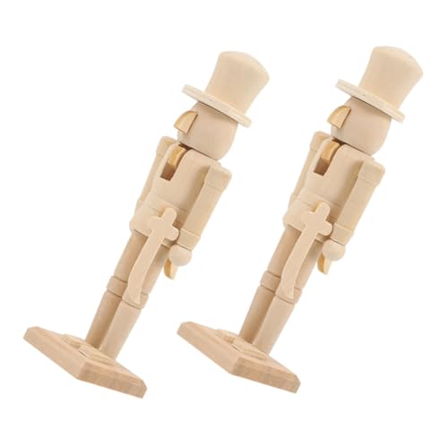 FRCOLOR 2 Stück Weihnachten DIY Holz Holzfigur Unvollendeter Walnuss Soldat Holz Holzfigur Bastelset für Weihnachtsdeko und FRCOLOR 2 Stück Weihnachten DIY Holz Holzfigur Unvollendeter Walnuss Soldat Holz Holzfigur Bastelset für Weihnachtsdeko und von FRCOLOR