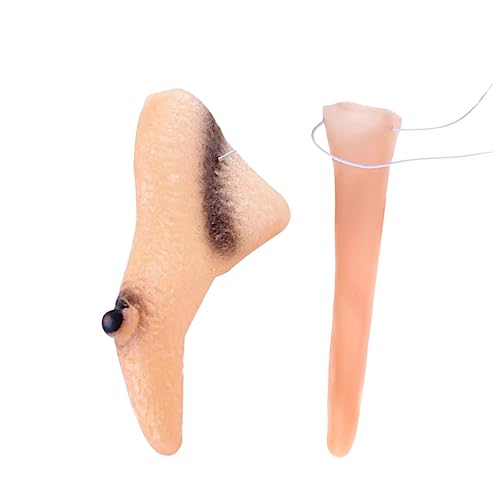 FRCOLOR 2 Stück Witch Nose Halloween Kostüm Zubehör Teiliges Realistische Hexennase aus Hochwertigem Leicht und Bequem für Halloween Party und Cosplay Verkleidung FRCOLOR 2 Stück Witch Nose Halloween Kostüm Zubehör Teiliges Realistische Hexennase aus Hochwertigem Leicht und Bequem für Halloween Party und Cosplay Verkleidung von FRCOLOR