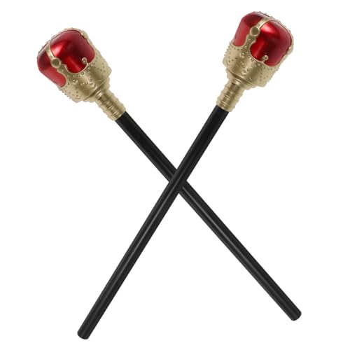 FRCOLOR 2 Stück Zauberstab für Halloween Kostüm Zubehör Dekorativer Scepter für Rollenspiele und Partys Sicher und Elegant Gestaltet für Kreative Kostüme und Theateraufführungen FRCOLOR 2 Stück Zauberstab für Halloween Kostüm Zubehör Dekorativer Scepter für Rollenspiele und Partys Sicher und Elegant Gestaltet für Kreative Kostüme und Theateraufführungen von FRCOLOR