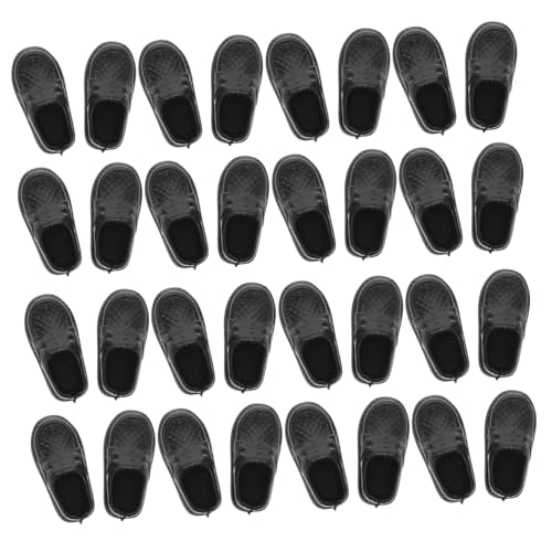 FRCOLOR 20 Paare Miniatur Puppenschuhe Kunststoff Formelle Schuhe für Puppenhaus Männer Geeignet Vielseitiges für Dekoration FRCOLOR 20 Paare Miniatur Puppenschuhe Kunststoff Formelle Schuhe für Puppenhaus Männer Geeignet Vielseitiges für Dekoration von FRCOLOR