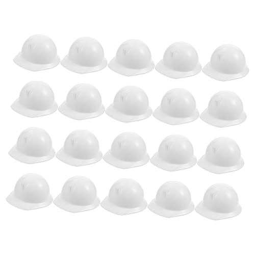 FRCOLOR 20 Stck Teiliges Miniatur Puppen Schutzhelme aus Kunststoff Sichere Glatte Oberfläche Realistische Mini Bauhelme Vielseitig für Puppendekoration und Bastelzubehör FRCOLOR 20 Stck Teiliges Miniatur Puppen Schutzhelme aus Kunststoff Sichere Glatte Oberfläche Realistische Mini Bauhelme Vielseitig für Puppendekoration und Bastelzubehör von FRCOLOR