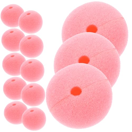 FRCOLOR 20 Stück Clown Nase Cosplay Zubehör Rosa Schaumstoffnase für Karneval Halloween und Kostümpartys Lustiges für und Maskerade Events FRCOLOR 20 Stück Clown Nase Cosplay Zubehör Rosa Schaumstoffnase für Karneval Halloween und Kostümpartys Lustiges für und Maskerade Events von FRCOLOR
