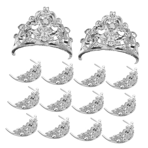 FRCOLOR 20 Stück Doll Crown Teiliges Puppenkrone Zubehör aus Stabilem Kunststoff Kopfschmuck für Kleine Puppen Haarschmuck Accessoires für Fantasievolles von FRCOLOR