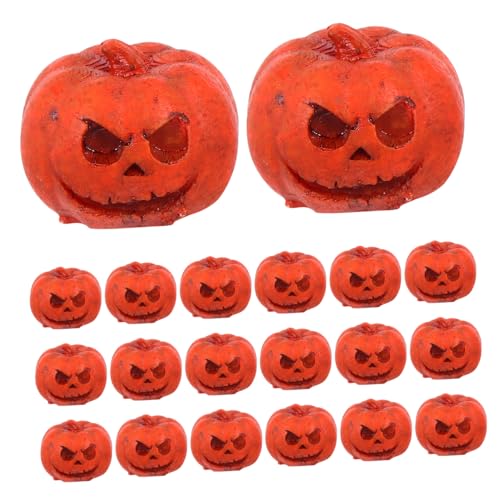 FRCOLOR 20 Stück Kleine Resin Kürbis Figuren für Halloween Dekoration DIY Bastelprojekte und Puppenhaus Zubehör Herbstliche für Kreative Displays FRCOLOR 20 Stück Kleine Resin Kürbis Figuren für Halloween Dekoration DIY Bastelprojekte und Puppenhaus Zubehör Herbstliche für Kreative Displays von FRCOLOR