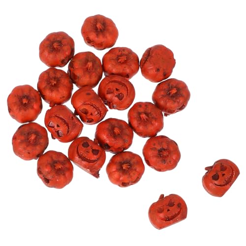 FRCOLOR 20 Stück Kunstvolle Resin Kürbisse für Halloween Erntedankfest und Bastelprojekte für Puppenhäuser und Dekorationen FRCOLOR 20 Stück Kunstvolle Resin Kürbisse für Halloween Erntedankfest und Bastelprojekte für Puppenhäuser und Dekorationen von FRCOLOR