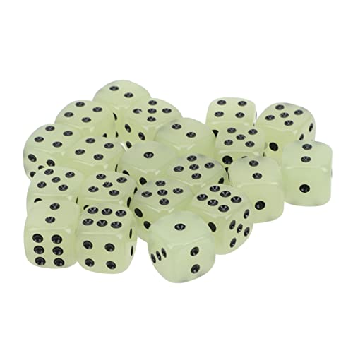 FRCOLOR 20 Stück Luminous Dice Teiliges Leuchtendes Würfelspielzeug für Party und Tischspiele für Ktv Bars und Unterhaltungsanlässe Bringt Spaß und Freude für Erwachsene von FRCOLOR