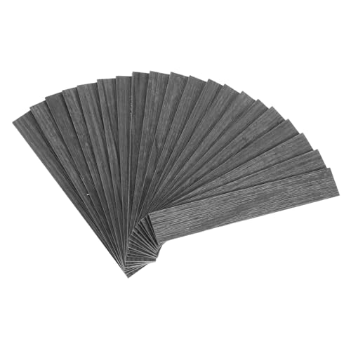 FRCOLOR 20 Stück Maßstab Selbstklebend Realistische Holzmaserung Mini Bodenplatten für Puppenhaus Möbel Dekoration DIY Modellräume von FRCOLOR