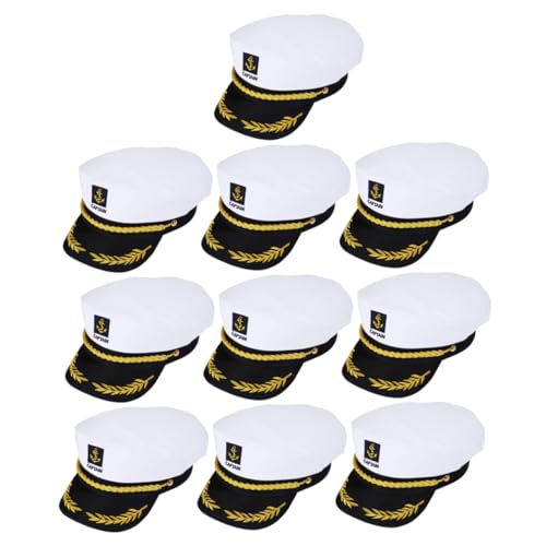 FRCOLOR 20 Stück Plastiktisch platzieren Matrosen Kleidung Marine-Admiral-Hut erste Yachthutmütze Karnevalshut Marinehüte für Herren nautisches Zubehör Kreuzfahrthut Baumwolle Weiß FRCOLOR 20 Stück Plastiktisch platzieren Matrosen Kleidung Marine-Admiral-Hut erste Yachthutmütze Karnevalshut Marinehüte für Herren nautisches Zubehör Kreuzfahrthut Baumwolle Weiß von FRCOLOR
