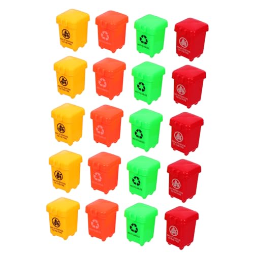 FRCOLOR 20 Stück Puppenhaus Dekorationen Umweltfreundliches und Recycling von FRCOLOR