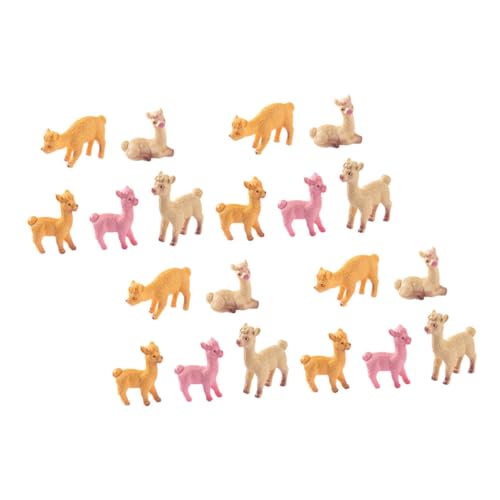 FRCOLOR 20 Stück Realistische Tierfiguren für Garten Terrarium Aquarium und Puppenhaus Dekoration Kreative DIY Möglichkeiten für Buntes von FRCOLOR