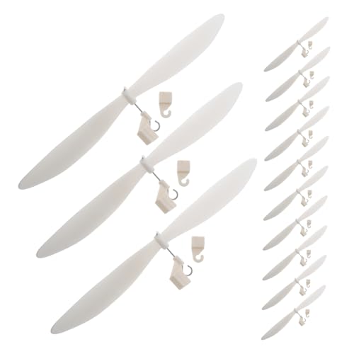 FRCOLOR 20 Stück Spielzeugflugzeug Propeller Fliegende Segelflugzeug Spielzeugpropeller Propeller Für Modellflugzeuge Modellflugzeug Segelflugzeug Kunststoff FRCOLOR 20 Stück Spielzeugflugzeug Propeller Fliegende Segelflugzeug Spielzeugpropeller Propeller Für Modellflugzeuge Modellflugzeug Segelflugzeug Kunststoff von FRCOLOR