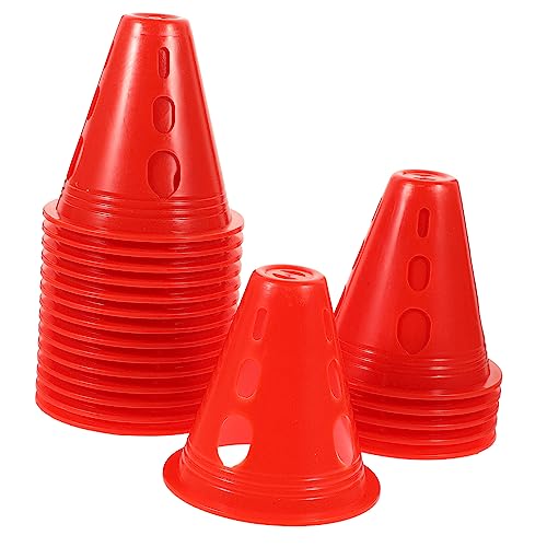 FRCOLOR 20 Stück Teiliges Agility Cones Trainingsset Windfeste Kleine Markierungskegel Robust und Kompakt für Fußball Basketball Rollschuhtraining Hindernisparcours und Sportübungen FRCOLOR 20 Stück Teiliges Agility Cones Trainingsset Windfeste Kleine Markierungskegel Robust und Kompakt für Fußball Basketball Rollschuhtraining Hindernisparcours und Sportübungen von FRCOLOR