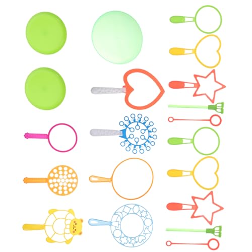 FRCOLOR 20 Stück Teiliges Blaswerkzeug für Riesen Seifenblasen Bunte Outdoor Spielzeuge aus Sicherem Kunststoff Langlebig und Spaßig für Park Garten und Spielplatz für Zufällige Farbe FRCOLOR 20 Stück Teiliges Blaswerkzeug für Riesen Seifenblasen Bunte Outdoor Spielzeuge aus Sicherem Kunststoff Langlebig und Spaßig für Park Garten und Spielplatz für Zufällige Farbe von FRCOLOR