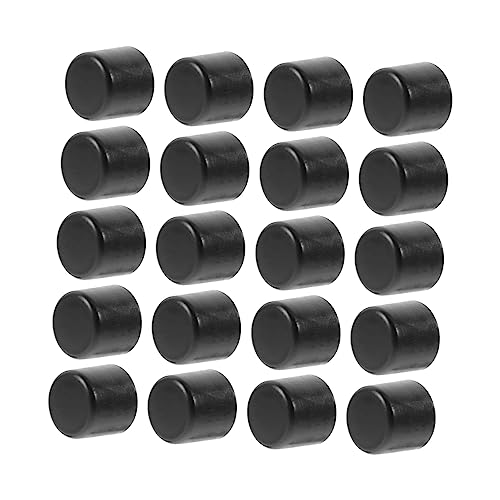 FRCOLOR 20 Stück Teiliges Ersatz Endkappen für Tischfußballstangen aus Robustem Langlebig Leicht Anzubringen Passend für Fußballtische Schutzkappen für Foosball Stangen von FRCOLOR