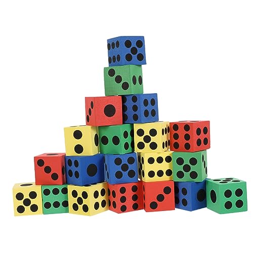 FRCOLOR 20 Stück Teiliges Eva Schaumstoffwürfel Bunte Lernwürfel für Weiche Leichte Würfel als Party Mitgebsel und Pädagogisches für Zuhause und Schule Zufällige Farbe Zufällige Farbe FRCOLOR 20 Stück Teiliges Eva Schaumstoffwürfel Bunte Lernwürfel für Weiche Leichte Würfel als Party Mitgebsel und Pädagogisches für Zuhause und Schule Zufällige Farbe Zufällige Farbe von FRCOLOR