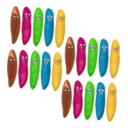 FRCOLOR 20 Stück Teiliges Finger Sling Shot in Farben Künstliche Toy Waschbar Kreatives Kinderparty Mitgebsel für Lustige Streichspiele und Freundes Spaß von FRCOLOR