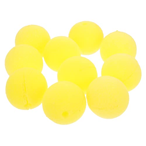 FRCOLOR 20 Stück Teiliges Gelbe Clown Nasen aus Hochwertigem Schwamm Leichtes Bequemes Tragen Professionelle Bühnenrequisiten für Karneval Kostüm und Partyspaß Passend für Nasengrößen FRCOLOR 20 Stück Teiliges Gelbe Clown Nasen aus Hochwertigem Schwamm Leichtes Bequemes Tragen Professionelle Bühnenrequisiten für Karneval Kostüm und Partyspaß Passend für Nasengrößen von FRCOLOR