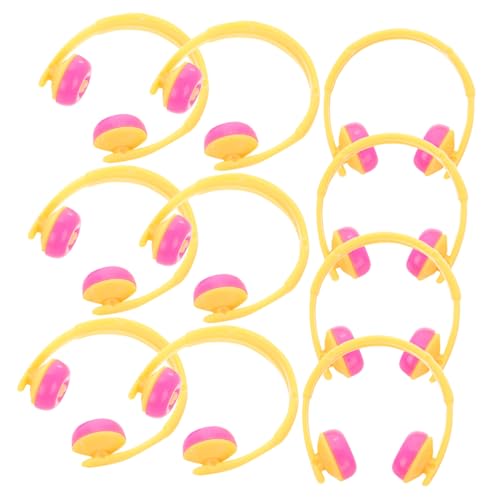FRCOLOR 20 Stück Teiliges Gelbe Ente Kopfhörer Ornament Mini Headset Deko für Puppenhaus Szenenmodell für Kreative und Geburtstagsgeschenke FRCOLOR 20 Stück Teiliges Gelbe Ente Kopfhörer Ornament Mini Headset Deko für Puppenhaus Szenenmodell für Kreative und Geburtstagsgeschenke von FRCOLOR