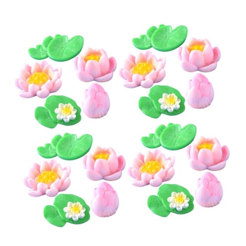 FRCOLOR 20 Stück Teiliges Harz Lotusblumen und Wetterfeste Miniaturfiguren für Aquarium Teich und Gartendekoration Vielseitig Einsetzbar für DIY Mikro Landschaften und Puppenhäuser FRCOLOR 20 Stück Teiliges Harz Lotusblumen und Wetterfeste Miniaturfiguren für Aquarium Teich und Gartendekoration Vielseitig Einsetzbar für DIY Mikro Landschaften und Puppenhäuser von FRCOLOR