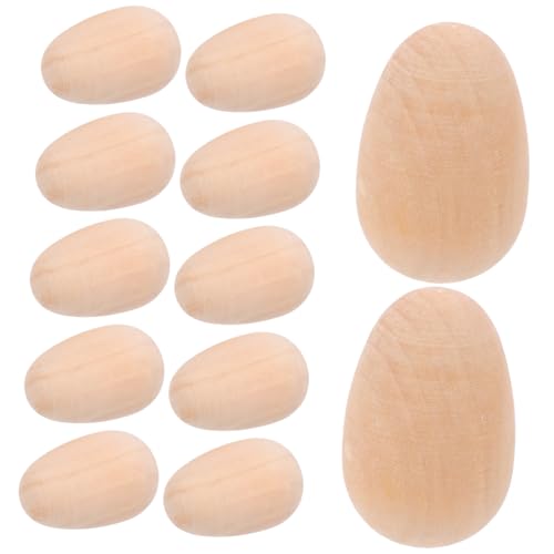 FRCOLOR 20 Stück Teiliges Holz Eier Simulation Stabile Holz Deko Eier für DIY Basteln Wiederverwendbar Glatte Oberfläche Vielseitige Frühlings- und Wohnraumdekoration FRCOLOR 20 Stück Teiliges Holz Eier Simulation Stabile Holz Deko Eier für DIY Basteln Wiederverwendbar Glatte Oberfläche Vielseitige Frühlings- und Wohnraumdekoration von FRCOLOR