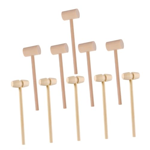 FRCOLOR 20 Stück Teiliges Holzhammer Set für Kleine Holzklöppel Leicht Glatt Verarbeitet zum Krabbenknacken Hand Auge Koordination bei Jungen und Mädchen FRCOLOR 20 Stück Teiliges Holzhammer Set für Kleine Holzklöppel Leicht Glatt Verarbeitet zum Krabbenknacken Hand Auge Koordination bei Jungen und Mädchen von FRCOLOR