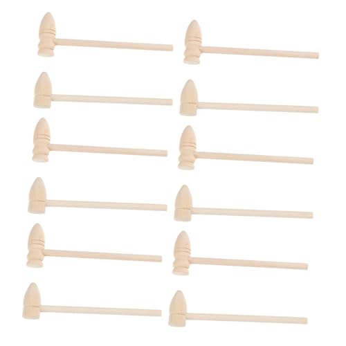 FRCOLOR 20 Stück Teiliges Holzhammer mit Langem Griff für Sichere Handhabung Fördert Feinmotorik Hand Auge Koordination und Kreativität Poliert Leicht für Lernspiele und FRCOLOR 20 Stück Teiliges Holzhammer mit Langem Griff für Sichere Handhabung Fördert Feinmotorik Hand Auge Koordination und Kreativität Poliert Leicht für Lernspiele und von FRCOLOR