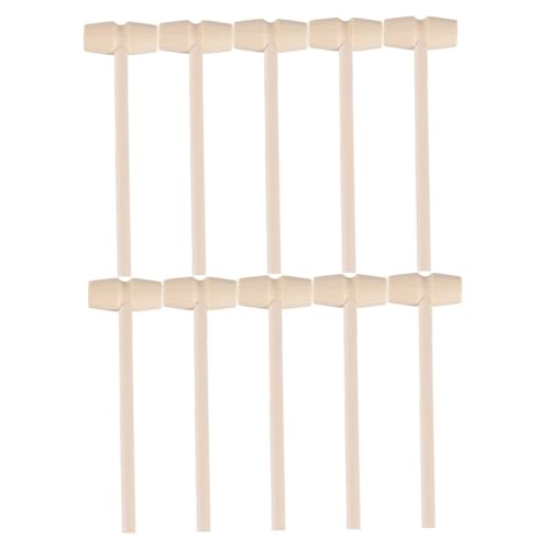 FRCOLOR 20 Stück Teiliges Kleine Holz Hämmer Cracking Mallets mit Robustem Design Fingerfertigkeit und Hand Auge Koordination als für Jungen und Mädchen FRCOLOR 20 Stück Teiliges Kleine Holz Hämmer Cracking Mallets mit Robustem Design Fingerfertigkeit und Hand Auge Koordination als für Jungen und Mädchen von FRCOLOR