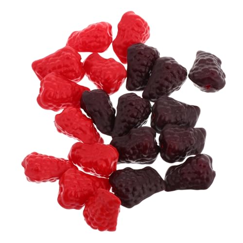FRCOLOR 20 Stück Teiliges Künstliche Mini Simulation Himbeeren und Maulbeeren Realistische Kunststoff Fruchtmodelle für Wohn und Bäckereidekoration Vielseitige DIY Ornamente FRCOLOR 20 Stück Teiliges Künstliche Mini Simulation Himbeeren und Maulbeeren Realistische Kunststoff Fruchtmodelle für Wohn und Bäckereidekoration Vielseitige DIY Ornamente von FRCOLOR