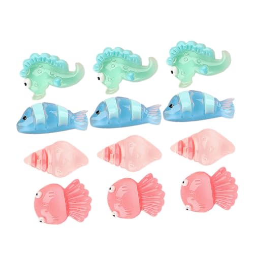 FRCOLOR 20 Stück Teiliges Leuchtende Miniatur Meerestiere aus Resin Realistische Meeresfiguren für Aquarium und Puppenhaus Stabile Dekoration für Garten Tisch und Mikrolandschaften FRCOLOR 20 Stück Teiliges Leuchtende Miniatur Meerestiere aus Resin Realistische Meeresfiguren für Aquarium und Puppenhaus Stabile Dekoration für Garten Tisch und Mikrolandschaften von FRCOLOR