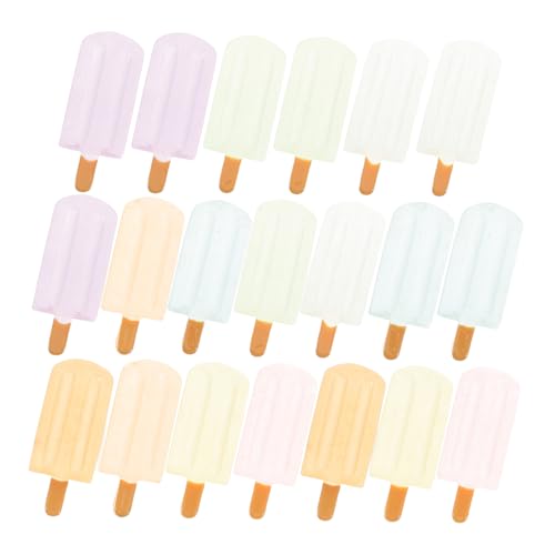 FRCOLOR 20 Stück Teiliges Leuchtendes Miniatur Resin Puppenhaus Dekoration DIY Bastelzubehör Bunte Handliche Lebensmittelmodelle für Kreative Spielwelten FRCOLOR 20 Stück Teiliges Leuchtendes Miniatur Resin Puppenhaus Dekoration DIY Bastelzubehör Bunte Handliche Lebensmittelmodelle für Kreative Spielwelten von FRCOLOR