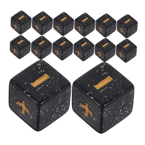 FRCOLOR 20 Stück Teiliges Mathematik würfel Rechenzeichen Pädagogische Spielwürfel für Vielseitig für Matheunterricht und Zählspiele Sicher mit Abgerundeten Kanten Schwarz mit FRCOLOR 20 Stück Teiliges Mathematik würfel Rechenzeichen Pädagogische Spielwürfel für Vielseitig für Matheunterricht und Zählspiele Sicher mit Abgerundeten Kanten Schwarz mit von FRCOLOR