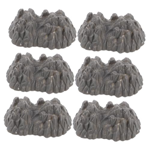 FRCOLOR 20 Stück Teiliges Mini Felsen Modell Langlebige Kunststoff Steine mit Realistischem Design für Mikro Landschaftsbau Garten Dekoration Micro Landschaftsornament FRCOLOR 20 Stück Teiliges Mini Felsen Modell Langlebige Kunststoff Steine mit Realistischem Design für Mikro Landschaftsbau Garten Dekoration Micro Landschaftsornament von FRCOLOR