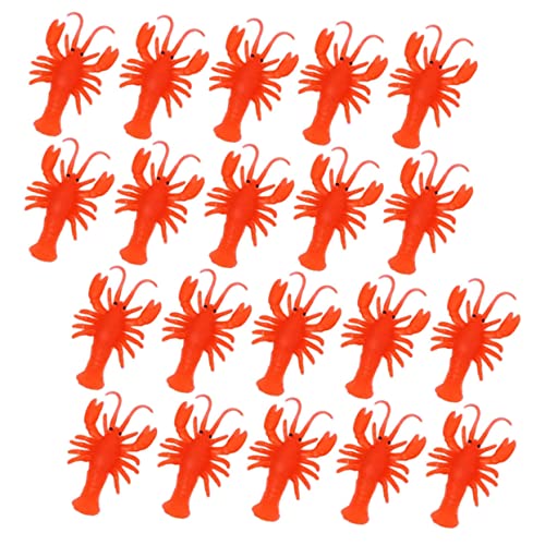 FRCOLOR 20 Stück Teiliges Mini Lobster Realistische Tragbare TPR Weichplastik Hummer Figuren Pädagogisch für Lustig und Interessant für Wasserspiele und Partydekoration FRCOLOR 20 Stück Teiliges Mini Lobster Realistische Tragbare TPR Weichplastik Hummer Figuren Pädagogisch für Lustig und Interessant für Wasserspiele und Partydekoration von FRCOLOR