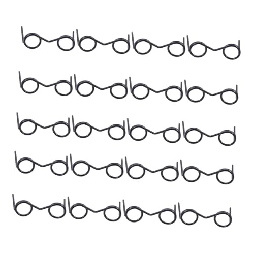 FRCOLOR 20 Stück Teiliges Mini Puppenbrillen aus Schwarzem Metall Runde Rahmen ohne Gläser Robuste DIY Accessoires zum Basteln und Verkleiden Stylische Brillen für Puppen Kostüm und von FRCOLOR
