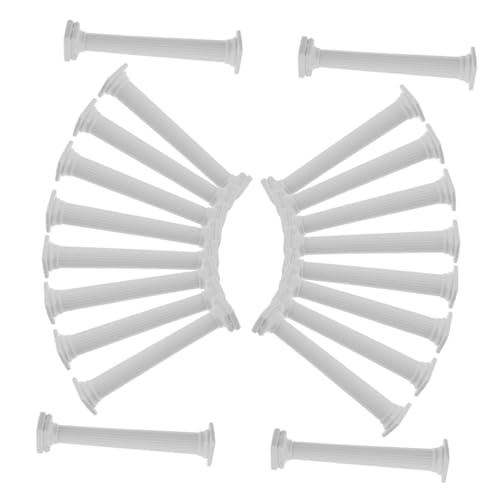 FRCOLOR 20 Stück Teiliges Mini Römische Säulen Griechische Säulen Skulpturen Dekorative Miniaturen für Puppenhaus Kerzenhalter Hochzeitstisch Dekoration Vielseitige Raumgestaltung von FRCOLOR