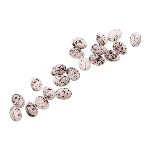 FRCOLOR 20 Stück Teiliges Mini Wachteleier Figuren Kunststoff Realistische Kleine Ei Dekoration Kompakt und Robust für Feengärten Micro Landschaften Tisch und Regalgestaltung FRCOLOR 20 Stück Teiliges Mini Wachteleier Figuren Kunststoff Realistische Kleine Ei Dekoration Kompakt und Robust für Feengärten Micro Landschaften Tisch und Regalgestaltung von FRCOLOR