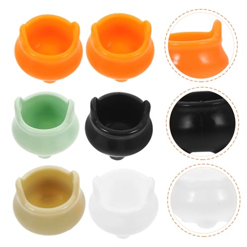 FRCOLOR 20 Stück Teiliges Mini aus Kunststoff Halloween Dekoration mit Langlebiger Bruchsicherer Miniatur für Party Puppenhaus und Festtagsaccessoire Farblich Gemischt für Halloween FRCOLOR 20 Stück Teiliges Mini aus Kunststoff Halloween Dekoration mit Langlebiger Bruchsicherer Miniatur für Party Puppenhaus und Festtagsaccessoire Farblich Gemischt für Halloween von FRCOLOR
