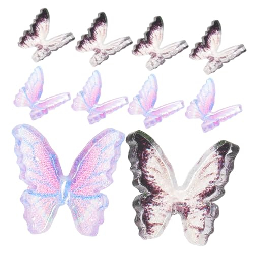 FRCOLOR 20 Stück Teiliges Miniatur Harz Schmetterlinge Realistische Mini Dekofiguren Kompakte Micro Landschaftsdekoration für Puppenhäuser DIY Zubehör für Garten und Terrarienfans FRCOLOR 20 Stück Teiliges Miniatur Harz Schmetterlinge Realistische Mini Dekofiguren Kompakte Micro Landschaftsdekoration für Puppenhäuser DIY Zubehör für Garten und Terrarienfans von FRCOLOR
