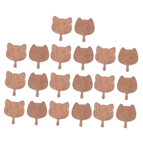 FRCOLOR 20 Stück Teiliges Miniatur Holz Schneidebrett für Puppenhäuser Realistische Vielseitige Mini Küchenaccessoires Detailreiche Mikro Szene Tabletts für Kreatives Kinderspiel und von FRCOLOR