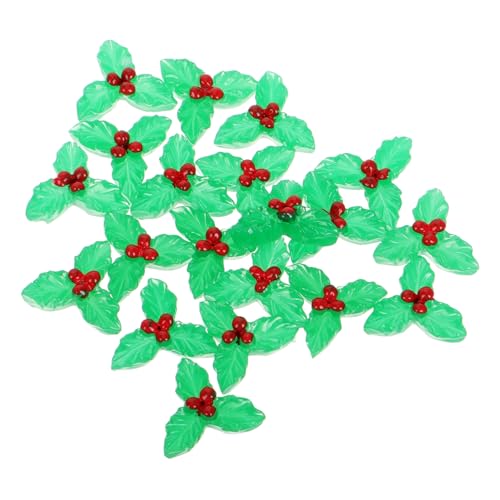 FRCOLOR 20 Stück Teiliges Miniatur Künstliche Stechpalmenbeeren mit Blättern Realistische Weihnachtsbaum Deko Vielseitige DIY Bastelmaterialien für Festliche Heim und Partydekorationen FRCOLOR 20 Stück Teiliges Miniatur Künstliche Stechpalmenbeeren mit Blättern Realistische Weihnachtsbaum Deko Vielseitige DIY Bastelmaterialien für Festliche Heim und Partydekorationen von FRCOLOR