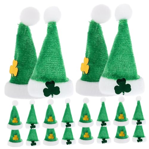 FRCOLOR 20 Stück Teiliges Miniatur Puppenhüte aus Plüsch Lebendige Farben Weicher Griff St Patrick's Day Thema DIY Dekoration Puppenzubehör für Kreative Bastelprojekte FRCOLOR 20 Stück Teiliges Miniatur Puppenhüte aus Plüsch Lebendige Farben Weicher Griff St Patrick's Day Thema DIY Dekoration Puppenzubehör für Kreative Bastelprojekte von FRCOLOR