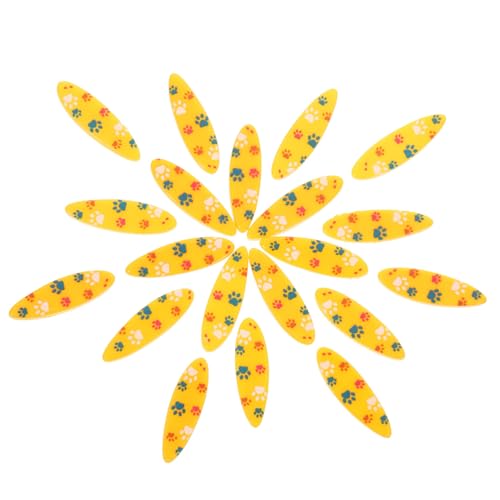 FRCOLOR 20 Stück Teiliges Miniatur Surfbrett aus Resin Mediterrane Strand Deko Realistische Kleine Surfboard Ornamente für Tisch und Schlafzimmerdekoration Leichte DIY Meereslandschaft von FRCOLOR