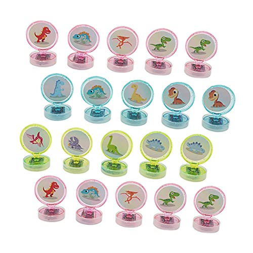 FRCOLOR 20 Stück Teiliges Set Lustige Dinosaurier Stempelspielzeug für Mini Stempel für Geburtstagsfeiern Kreative Bastelideen FRCOLOR 20 Stück Teiliges Set Lustige Dinosaurier Stempelspielzeug für Mini Stempel für Geburtstagsfeiern Kreative Bastelideen von FRCOLOR