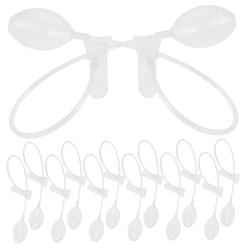 FRCOLOR 20 Stück Teiliges Transparente Accessoires Bewegliche Ohrluftkissen für DIY Tierohren Hüte Cosplay Leichter Vielseitiger Hutaufsatz für Hasenohren und Pilotkostüme FRCOLOR 20 Stück Teiliges Transparente Accessoires Bewegliche Ohrluftkissen für DIY Tierohren Hüte Cosplay Leichter Vielseitiger Hutaufsatz für Hasenohren und Pilotkostüme von FRCOLOR