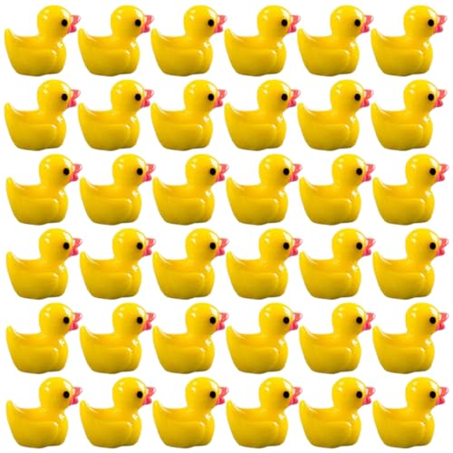 FRCOLOR 200 Stück Miniatur Ente Figuren Kreative Resin Deko für Mikrogärten und Schreibtisch Lustige Miniaturen für Pflanzen Dekoration Gelb Sicher und Langlebig FRCOLOR 200 Stück Miniatur Ente Figuren Kreative Resin Deko für Mikrogärten und Schreibtisch Lustige Miniaturen für Pflanzen Dekoration Gelb Sicher und Langlebig von FRCOLOR